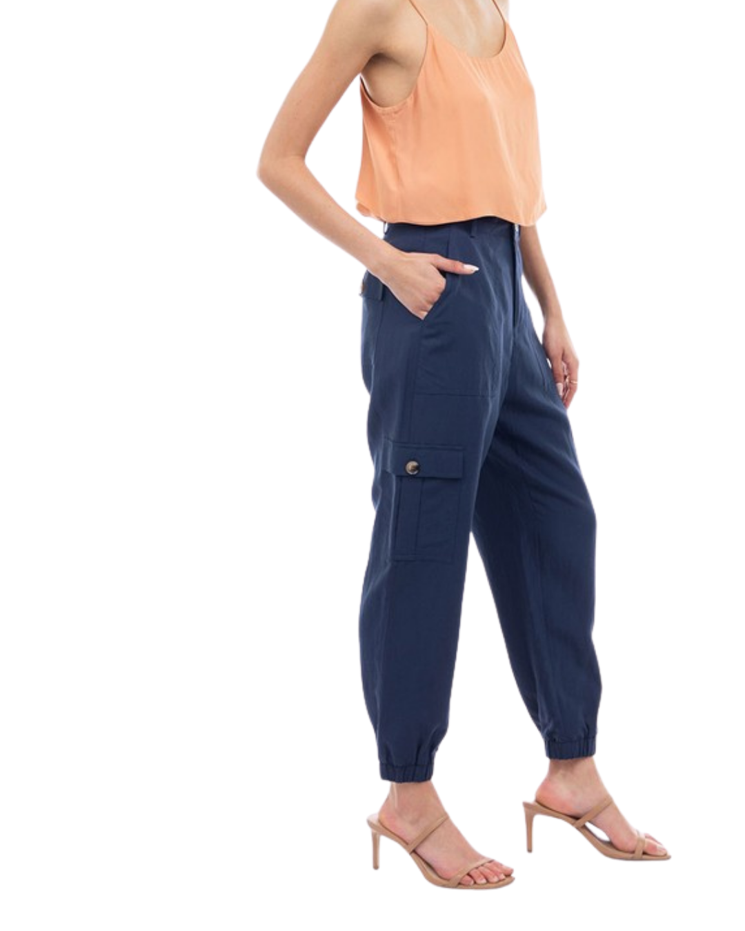 Pantalón tipo jogger cargo