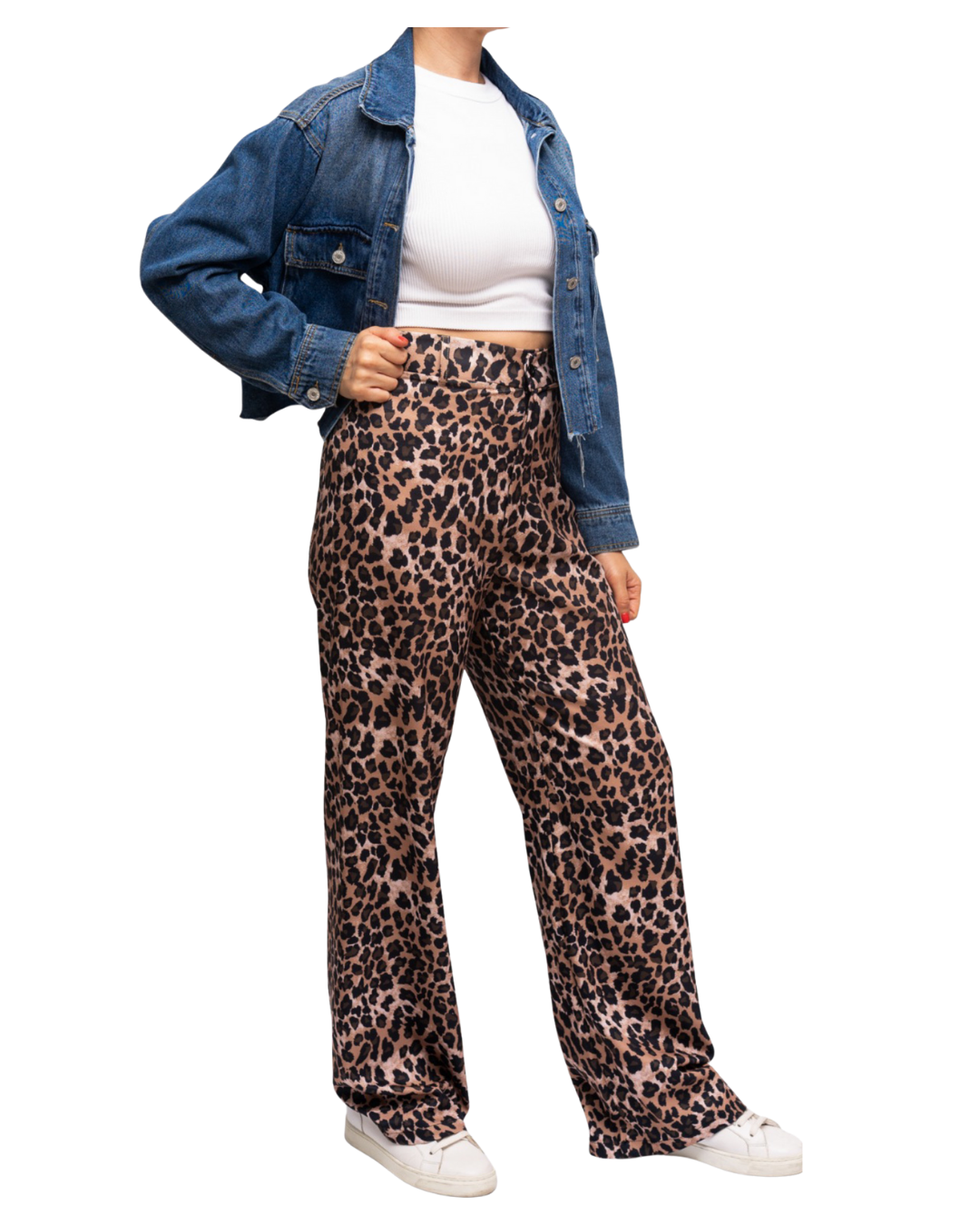 Jacket de mezclilla rasgado cintura