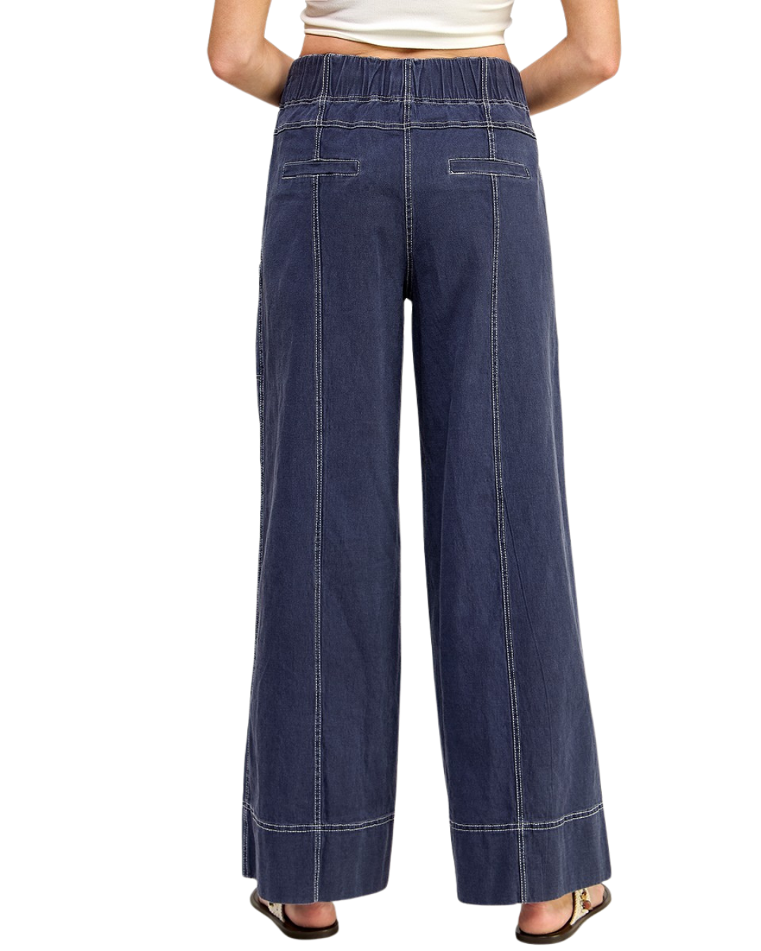 Jeans tipo jogger extra confort