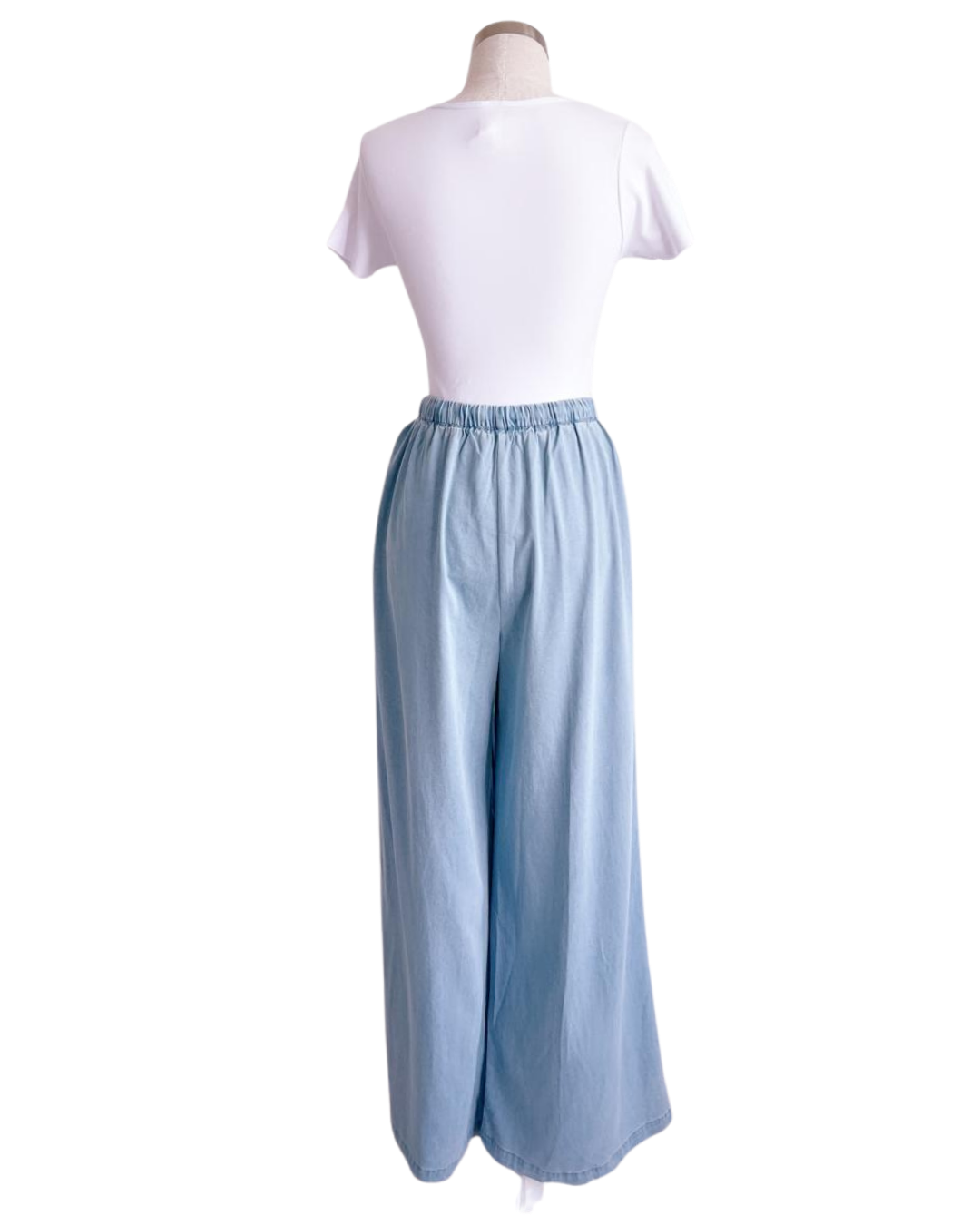 Jeans Tencel con cordón ajustable