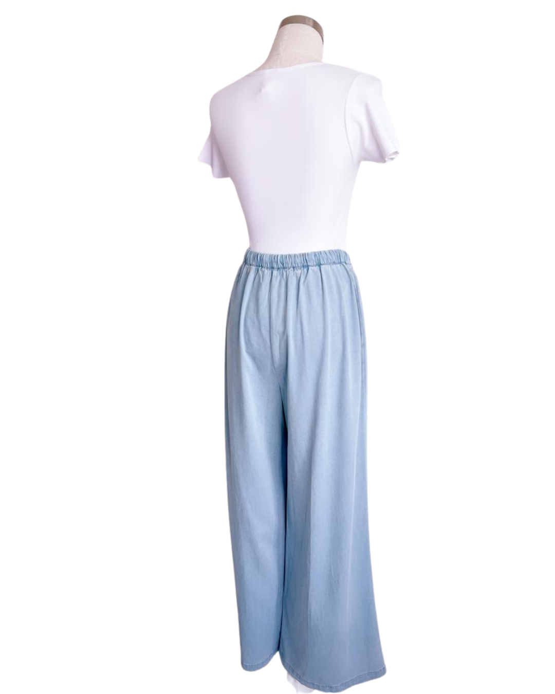 Jeans Tencel con cordón ajustable