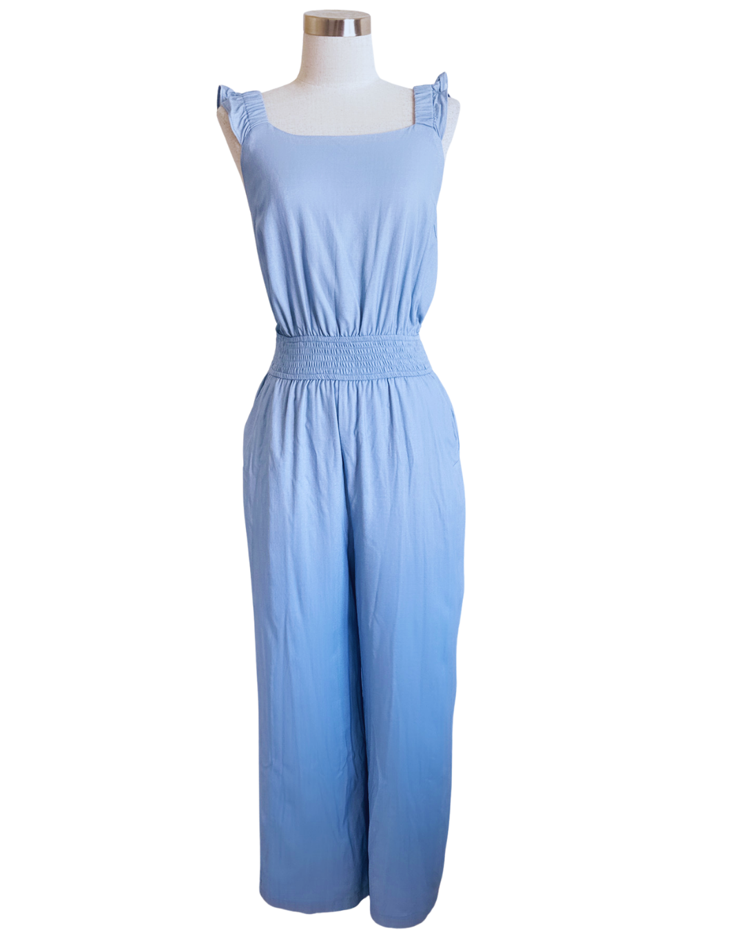 Jumpsuit Palazzo Azul Cielo