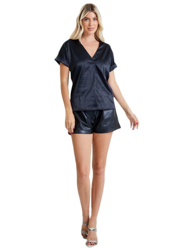 Blusa cuello V