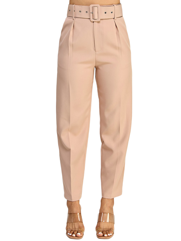 Pantalón ejecutivo con cinturón