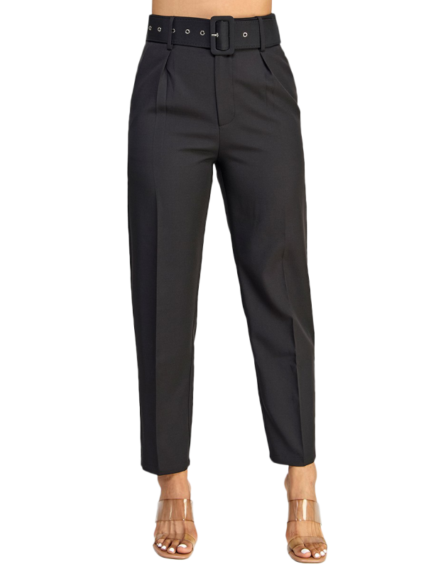 Pantalón ejecutivo con cinturón