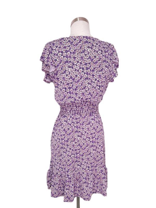 Vestido con mangas estampado floral
