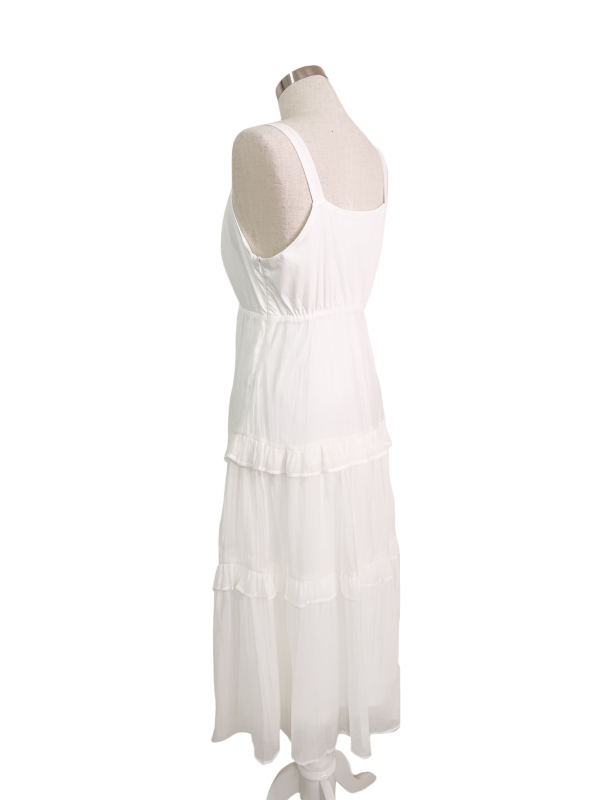 Maxi dress con volantes
