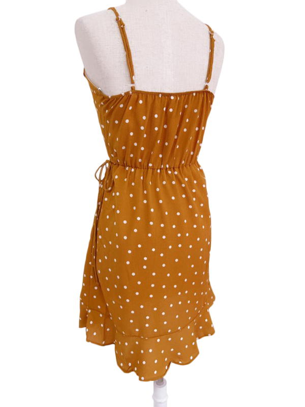 Vestido estampado lunares