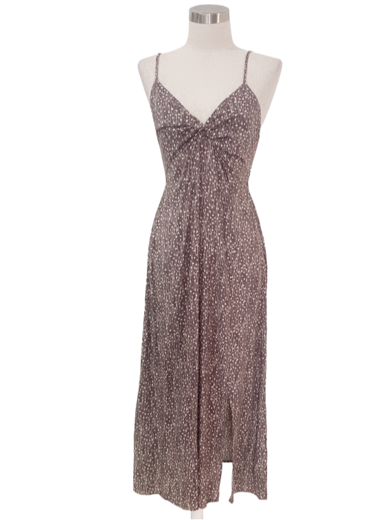 Vestido animal print