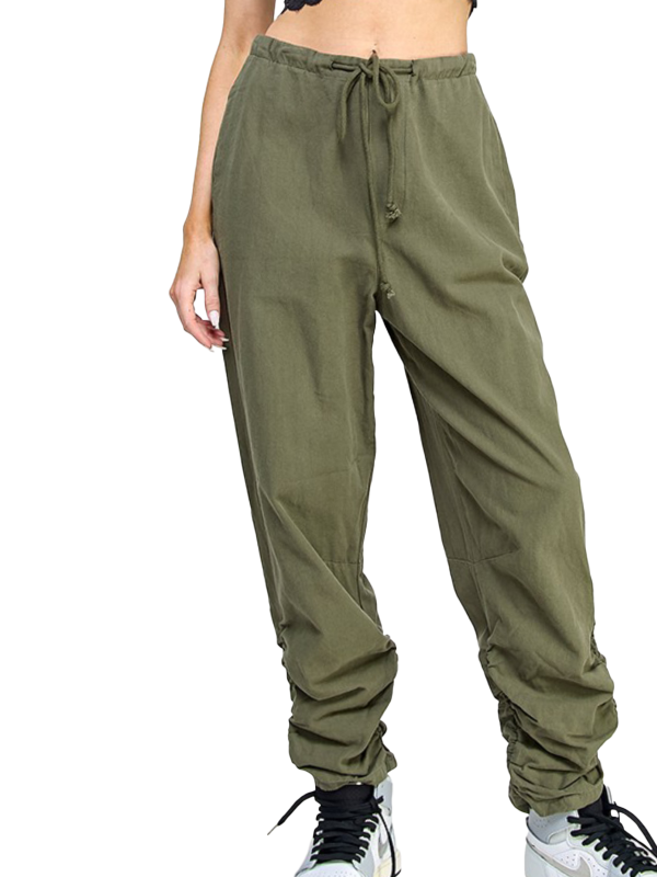 Jogger verde olivo