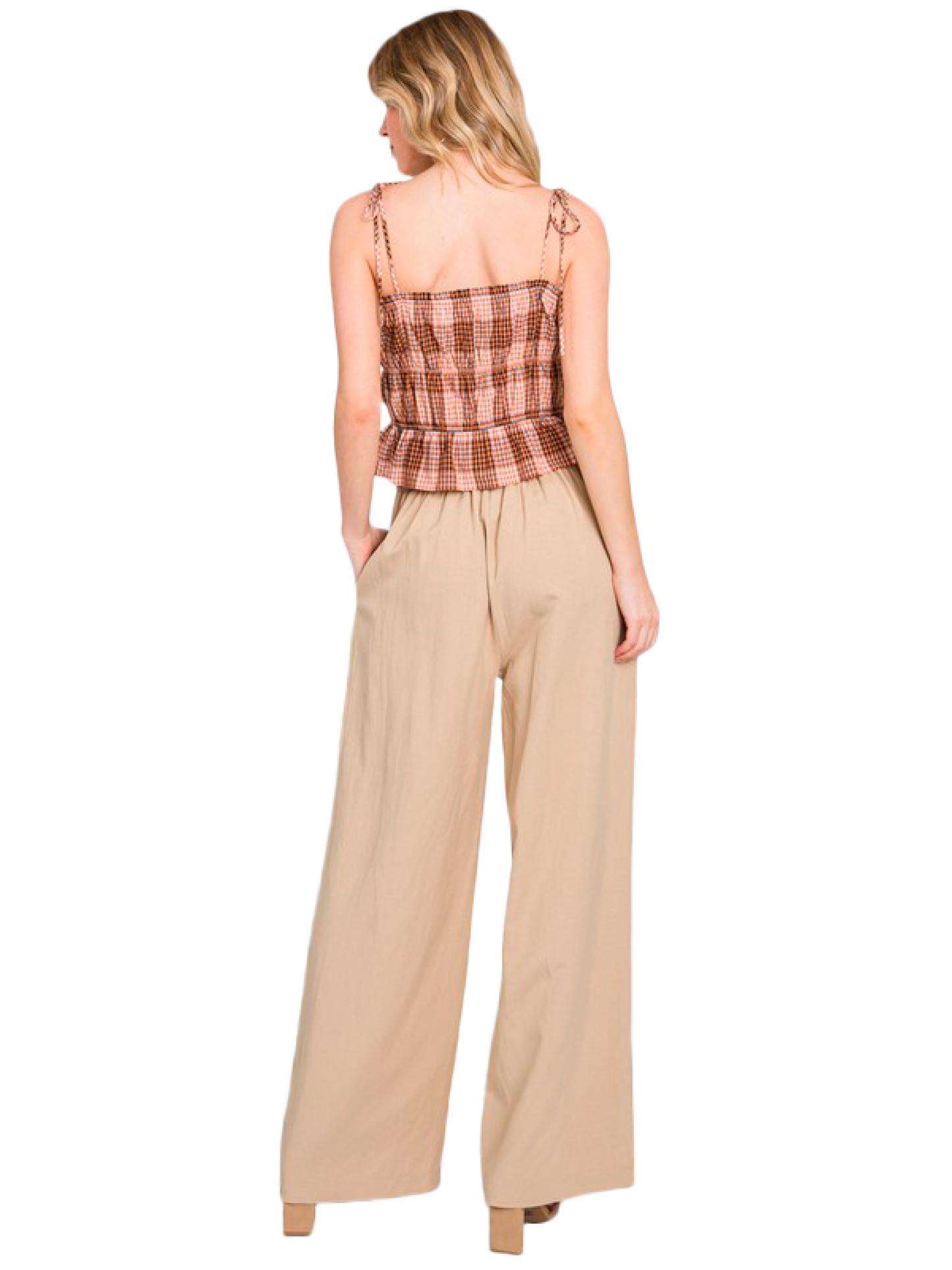Pantalón pretina alta