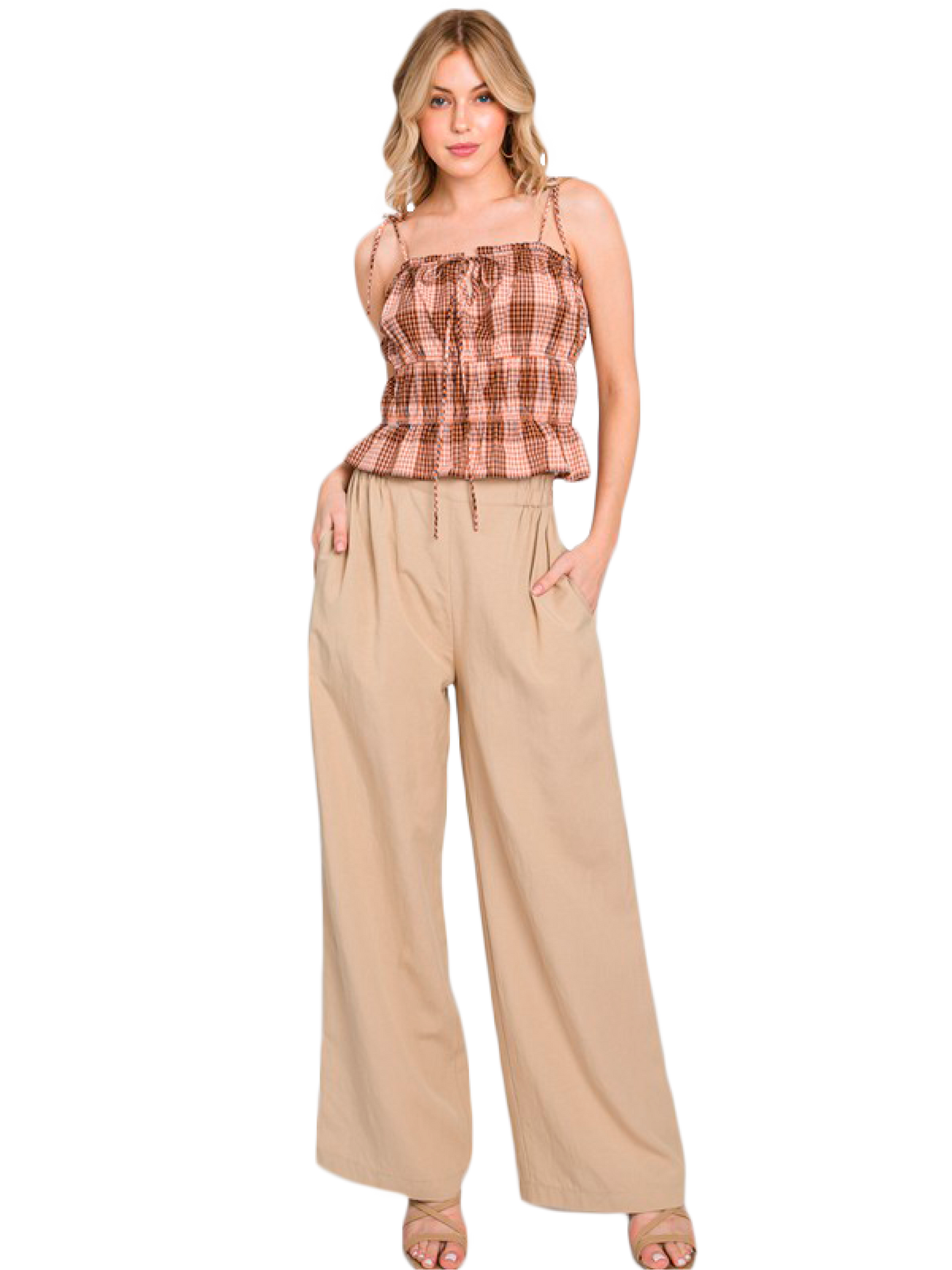 Pantalón pretina alta