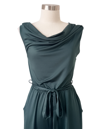 Enterizo licra fría con bolsillos