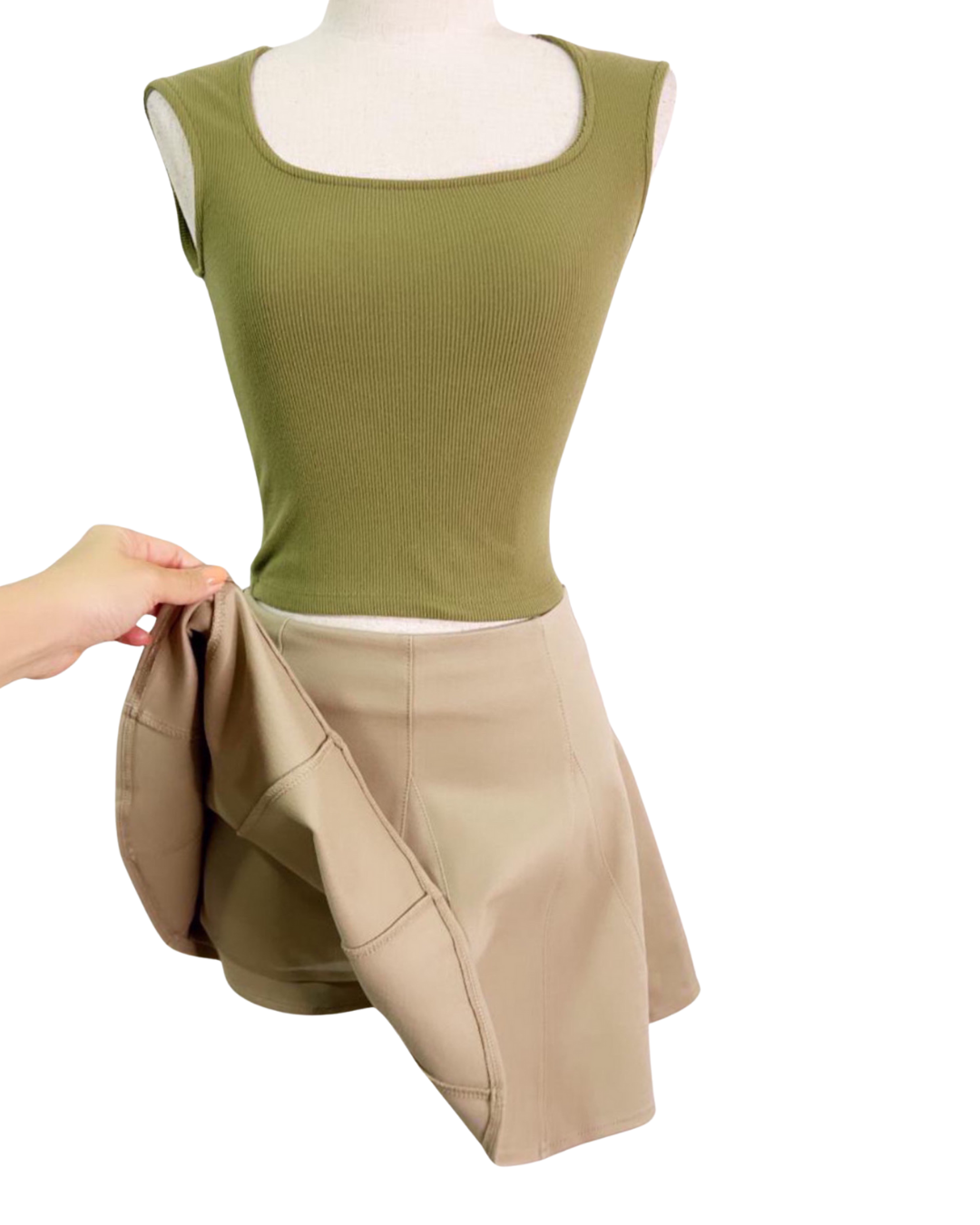 Short falda ( Skort) Strech