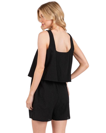 Enterizo short con bolsillos