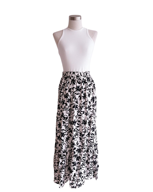 Falda estampada