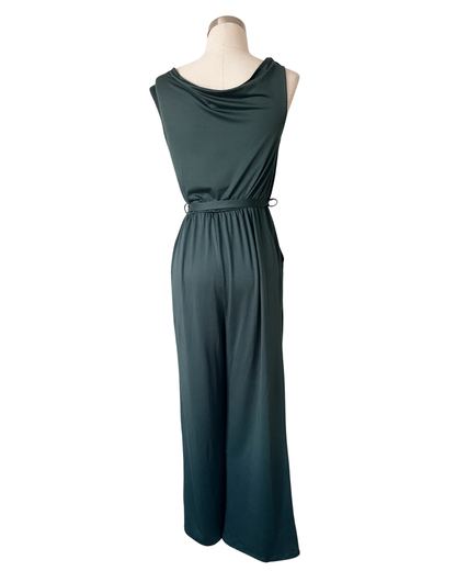 Enterizo licra fría con bolsillos