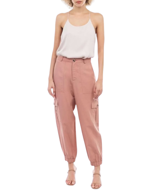 Pantalón tipo jogger cargo