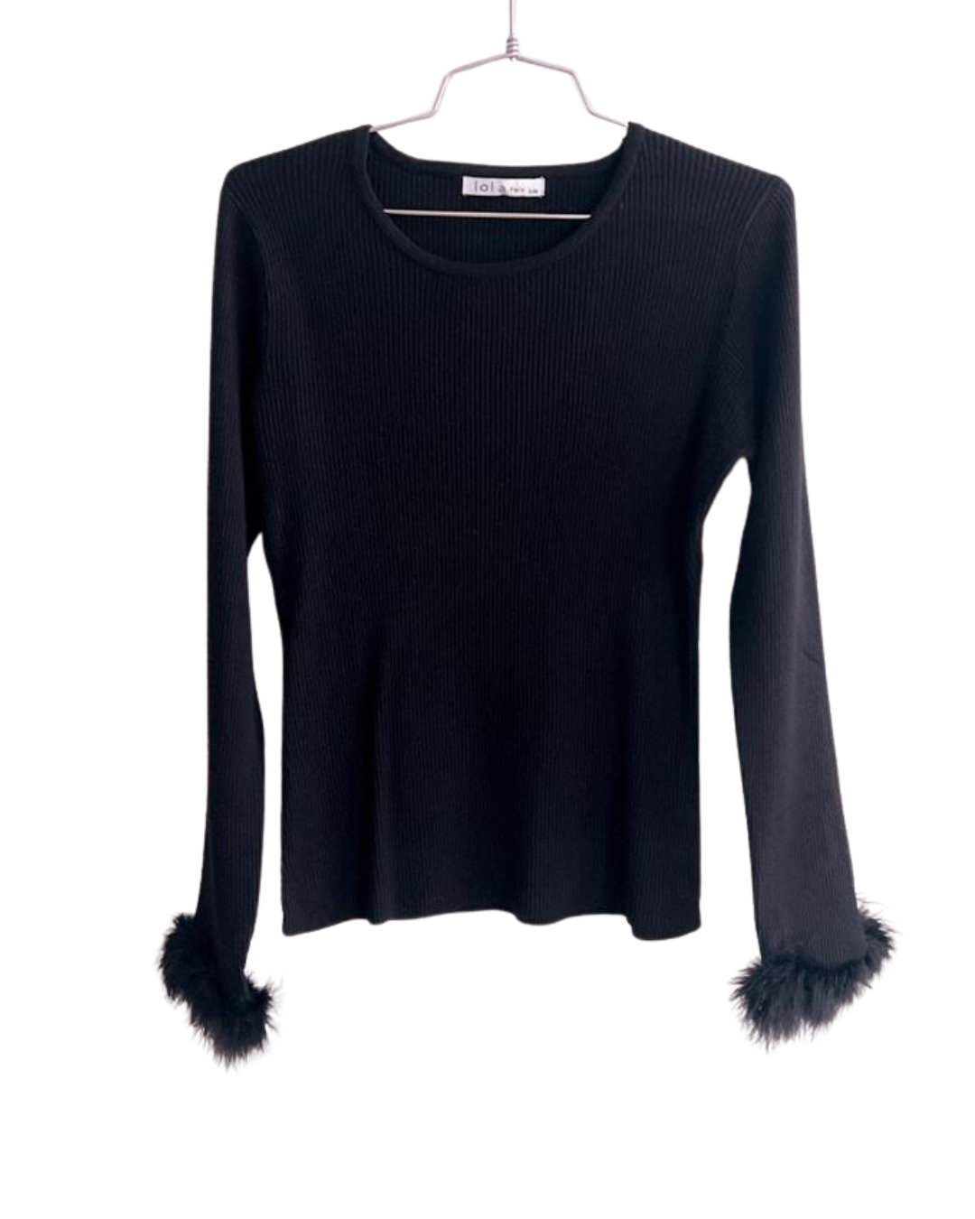 Blusa plumas manga larga