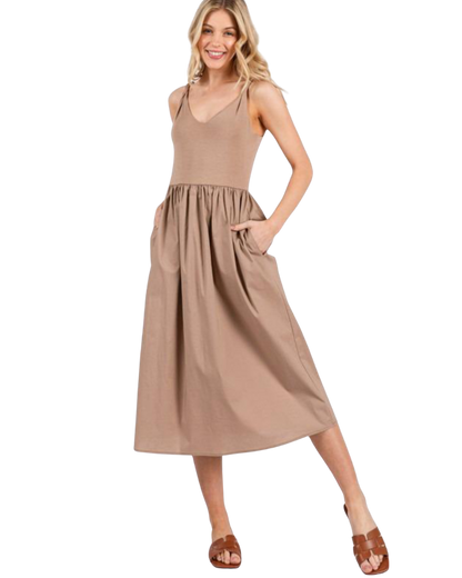 Vestido Midi corte A