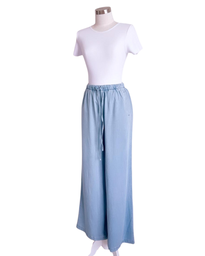 Jeans Tencel con cordón ajustable