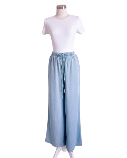 Jeans Tencel con cordón ajustable