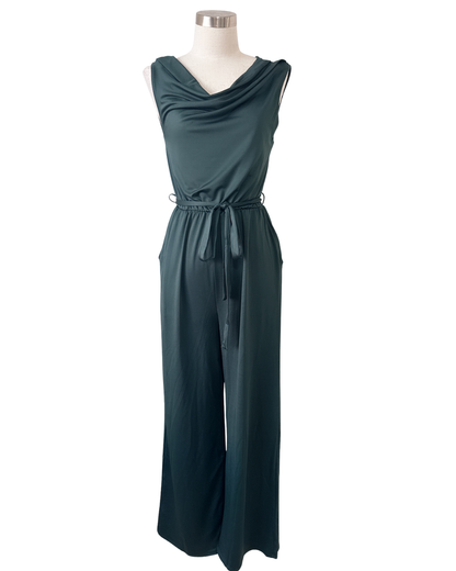 Enterizo licra fría con bolsillos