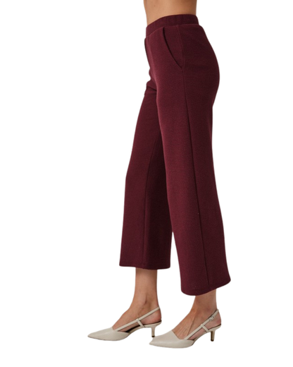 Set Moderno Chaleco y pantalón vino