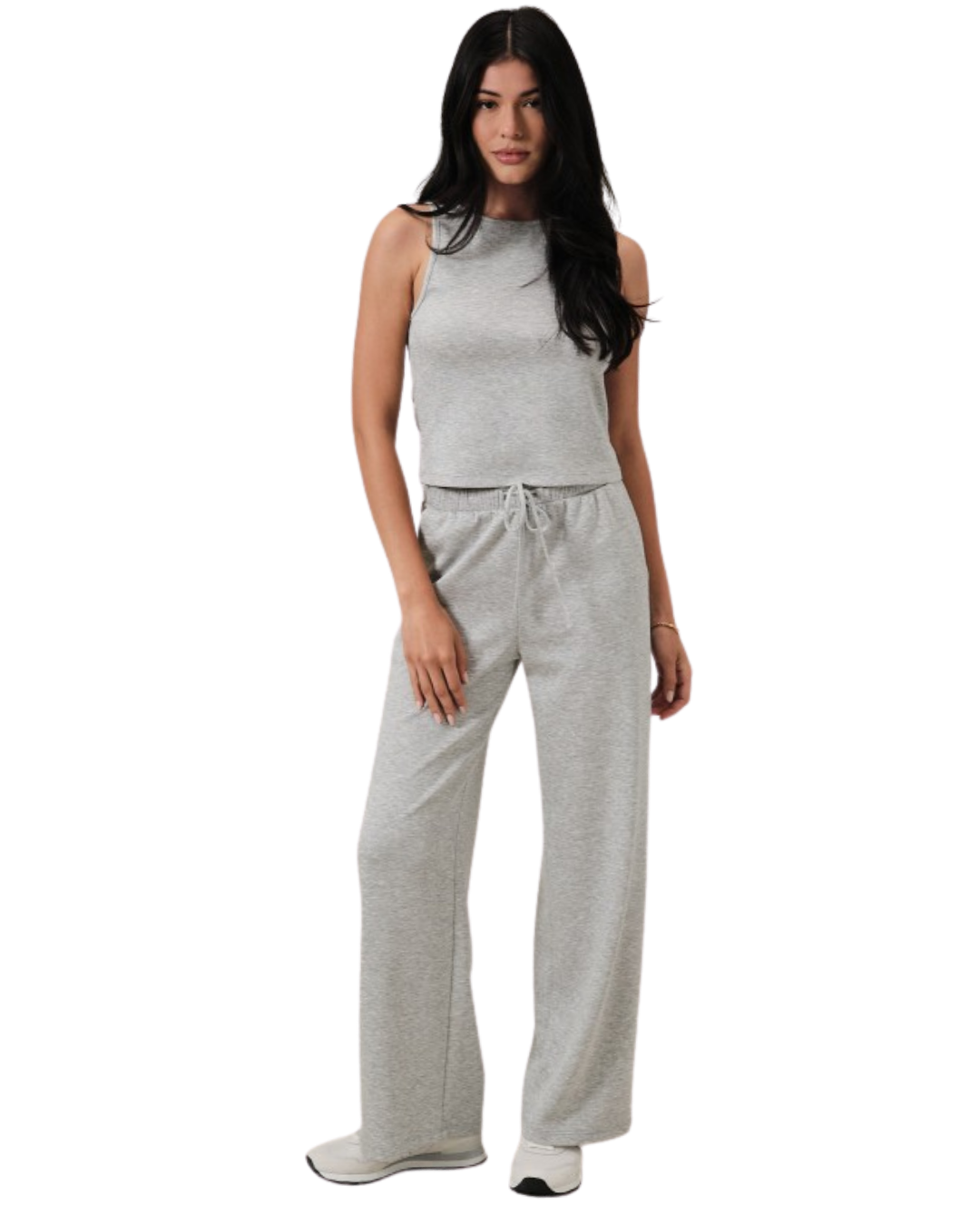 Set Casual Chic pantalón y blusa gris