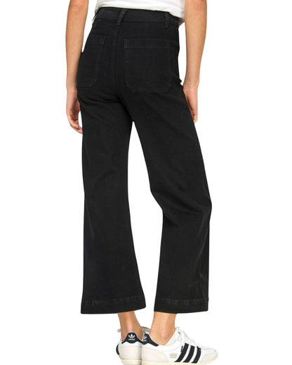 Jeans de mezclilla negro