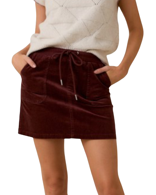Falda corduroy