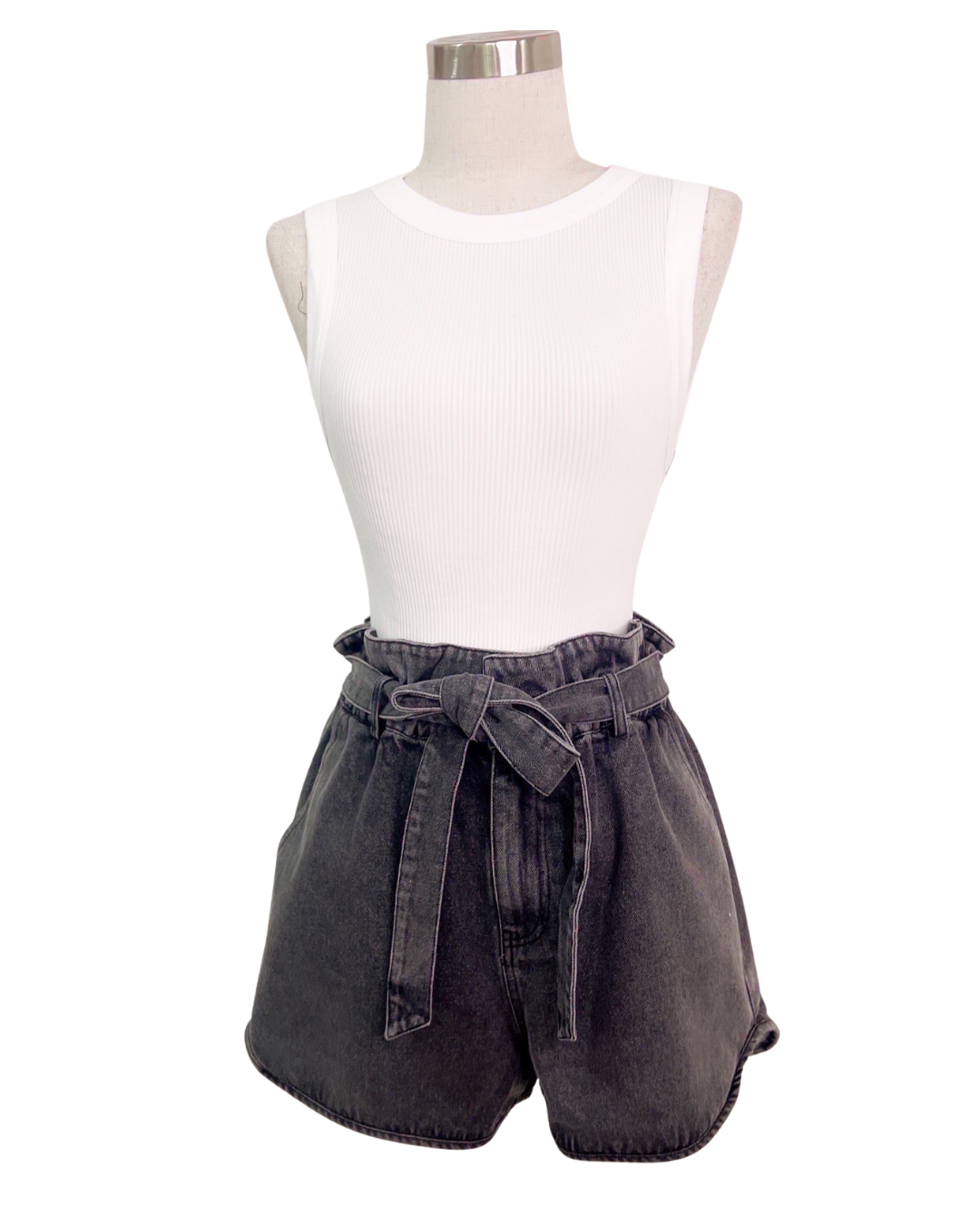 Short Paper Bag Gris