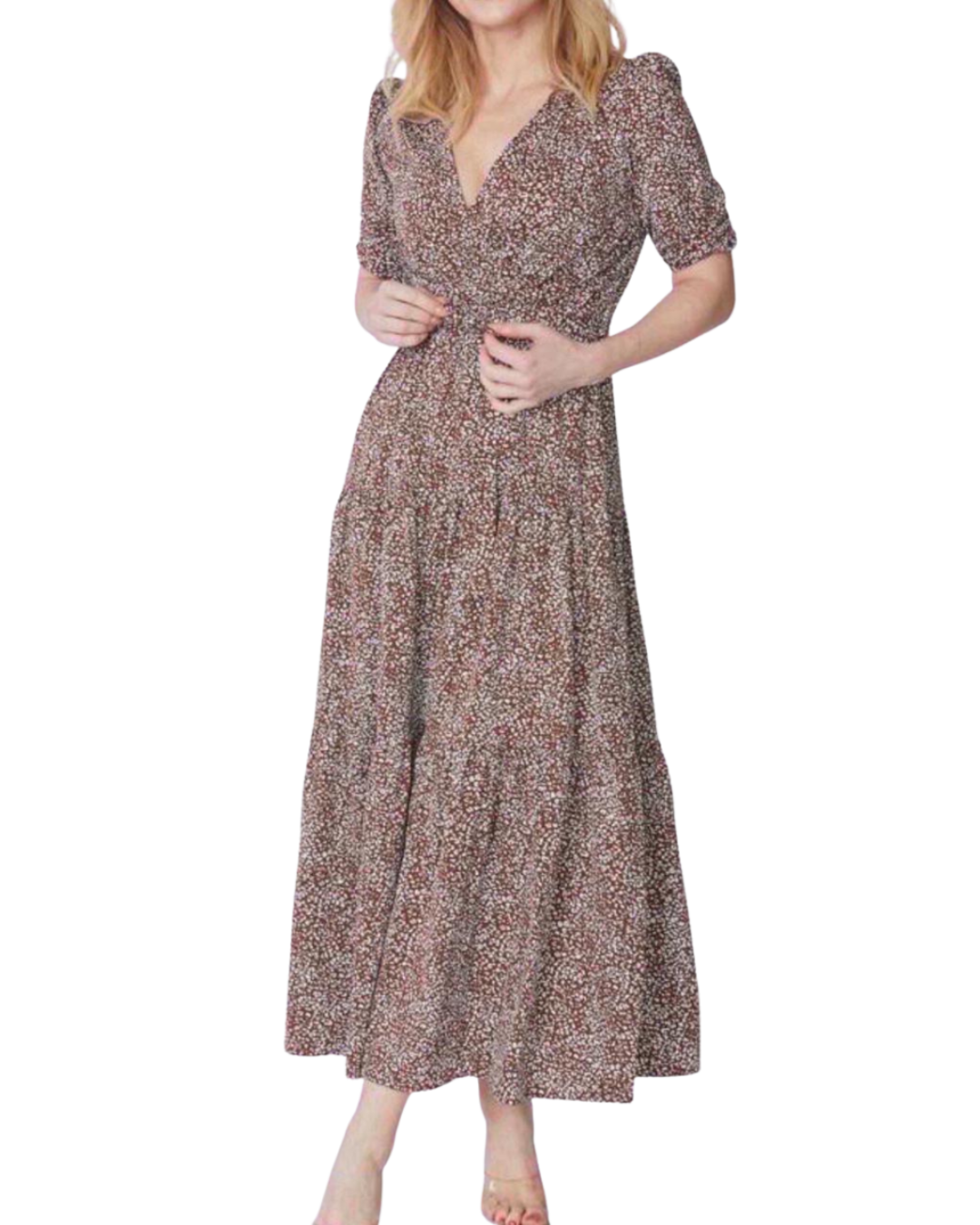 Maxi dress con estampado