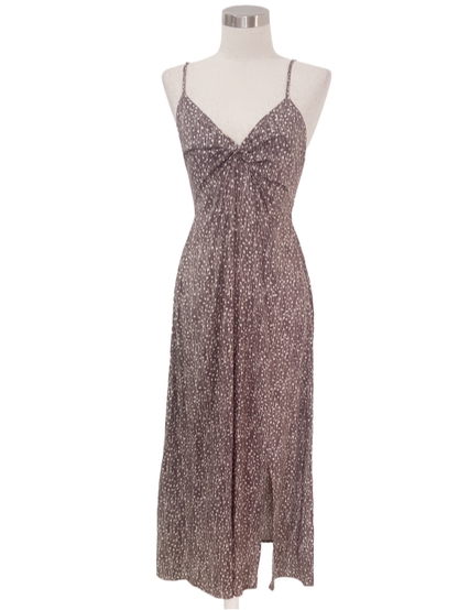 Vestido animal print