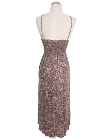 Vestido animal print