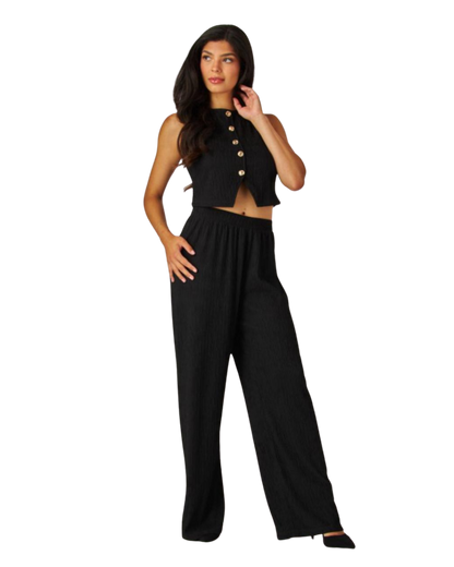 Conjunto de chaleco y pantalón