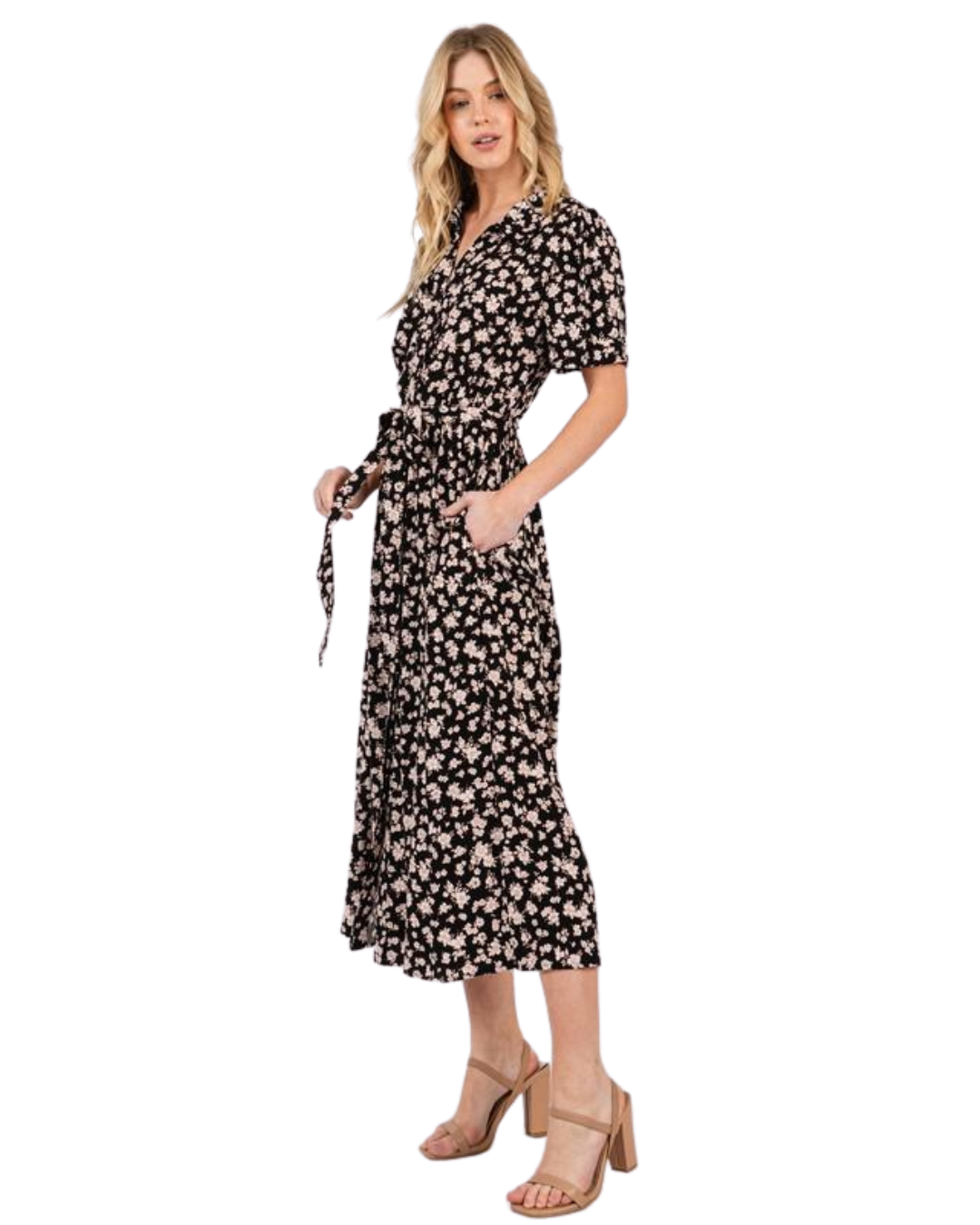 Vestido estampado floral