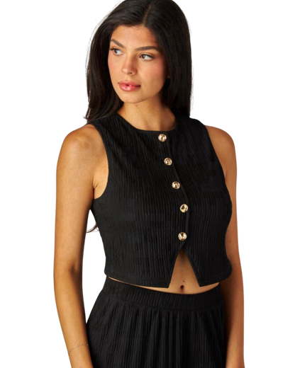 Conjunto de chaleco y pantalón