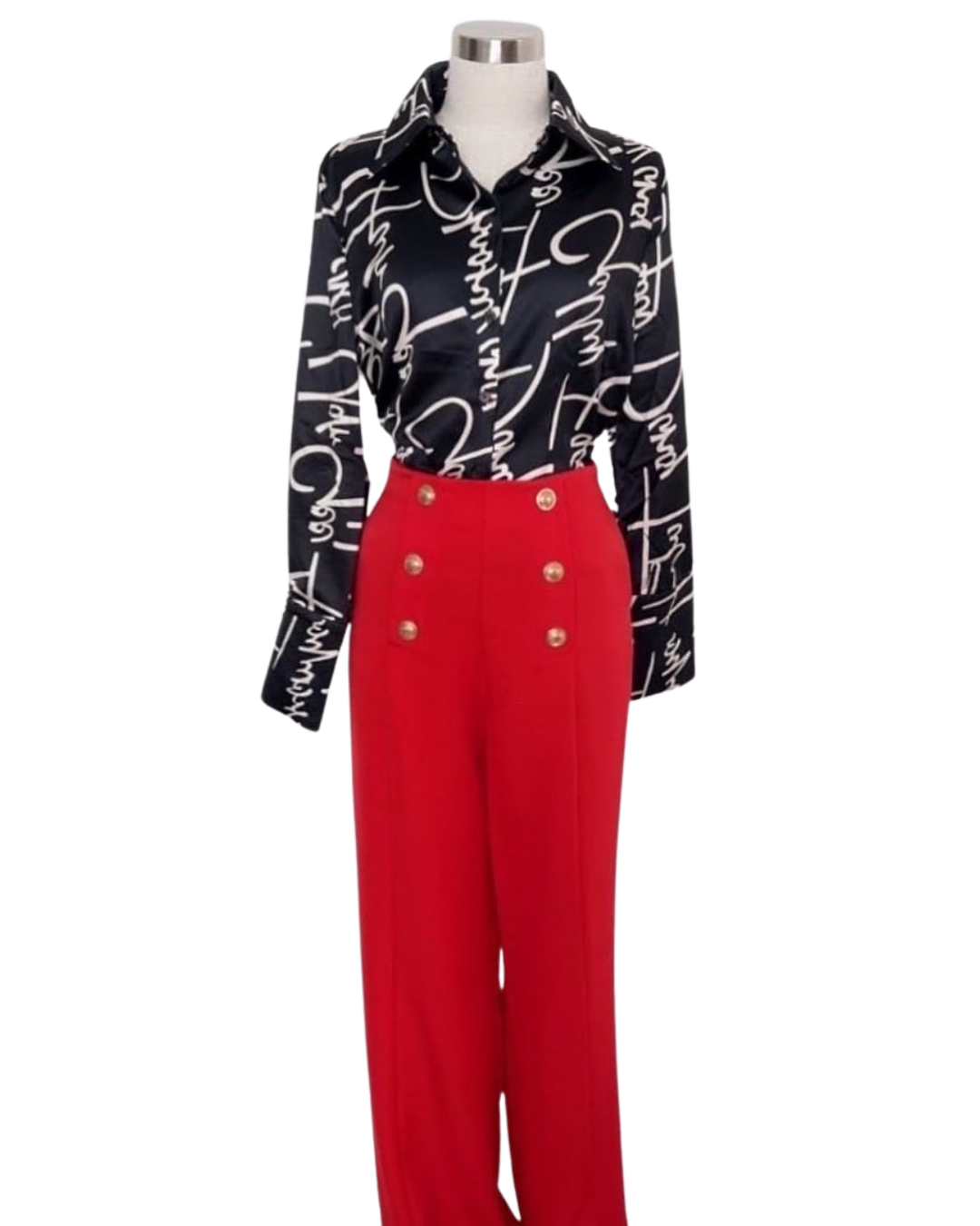 Blusa estampada tela asedada con detalle en manga