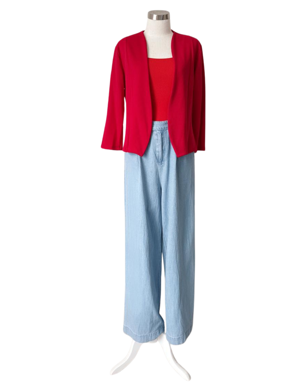 Blusa romántico cuello cuadrado