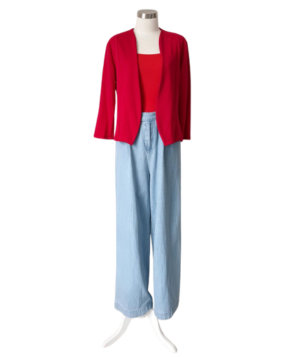 Blusa romántico cuello cuadrado