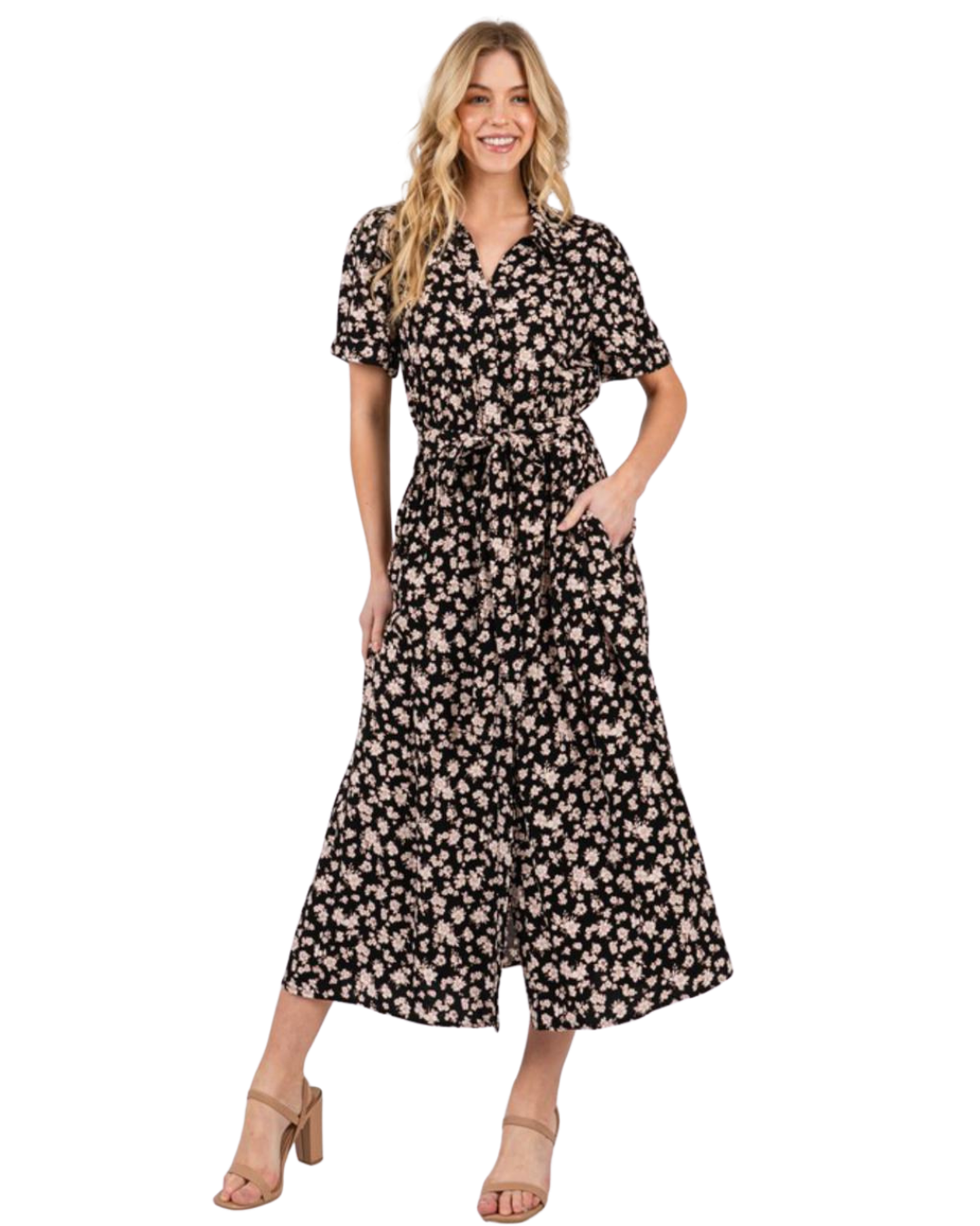 Vestido estampado floral