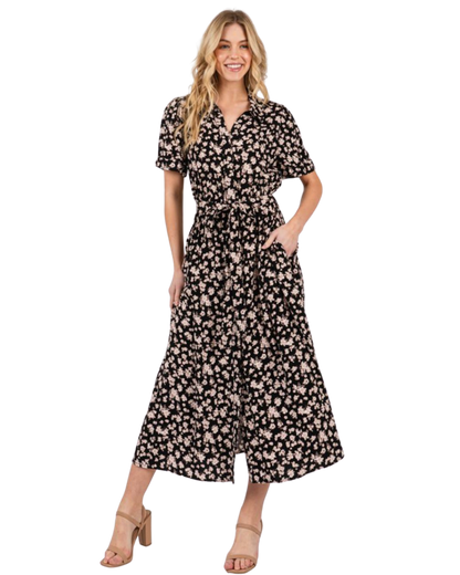 Vestido estampado floral