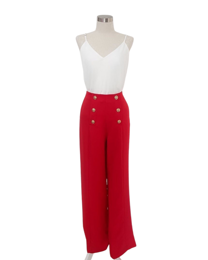 Blusa asedada con ajuste en tirante