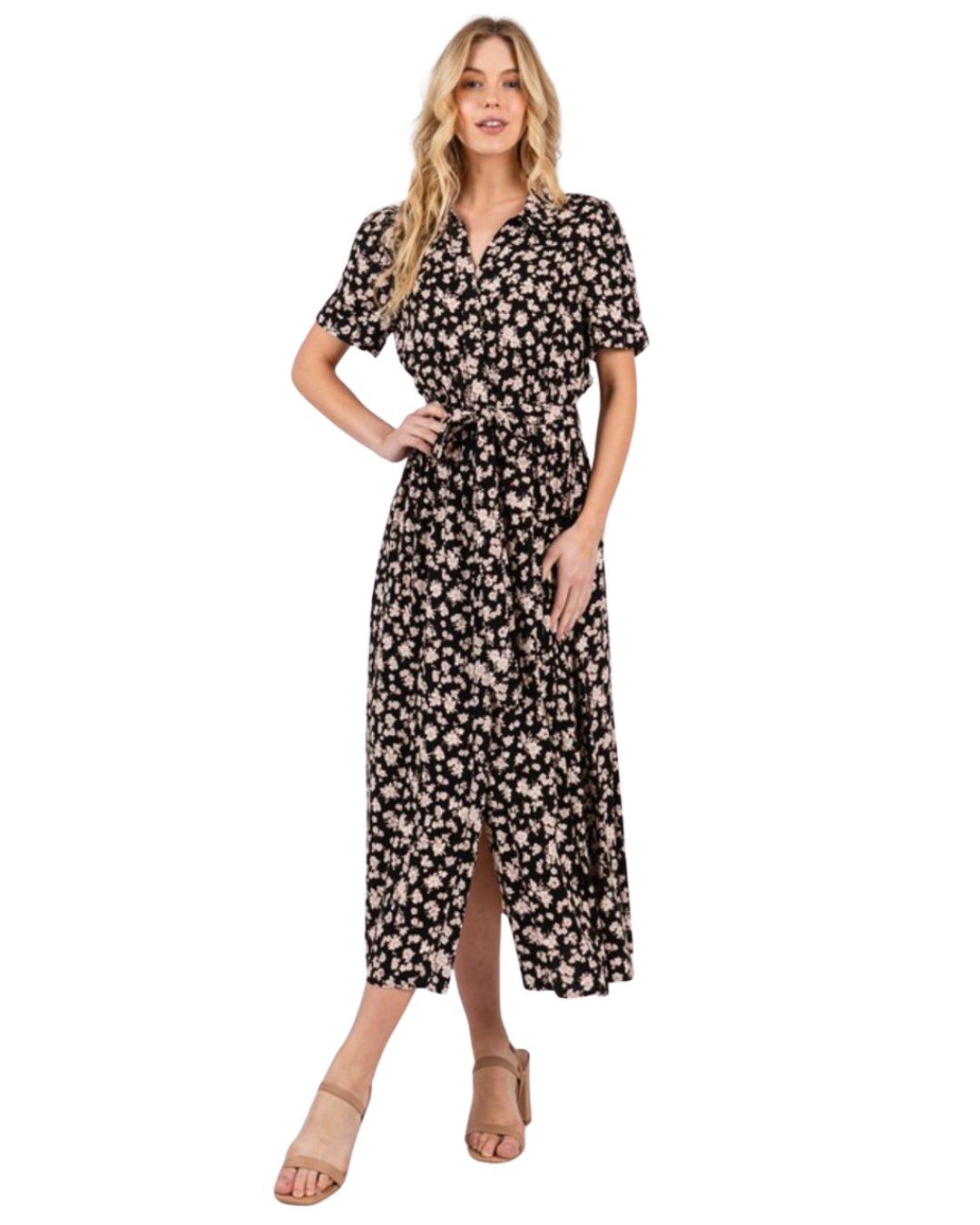 Vestido estampado floral