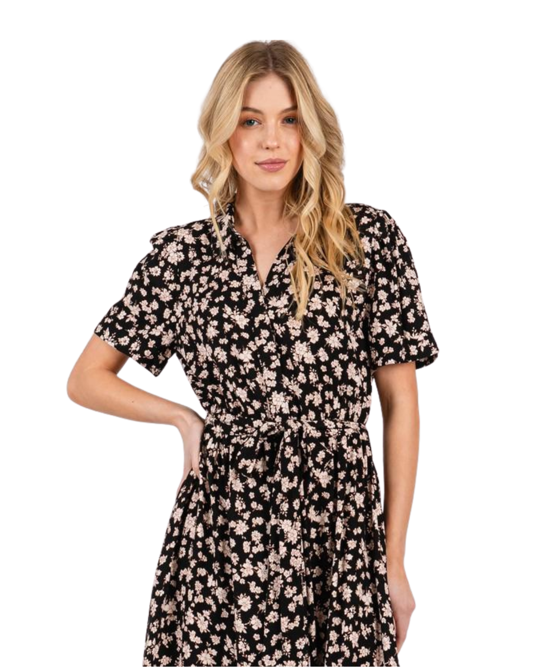 Vestido estampado floral