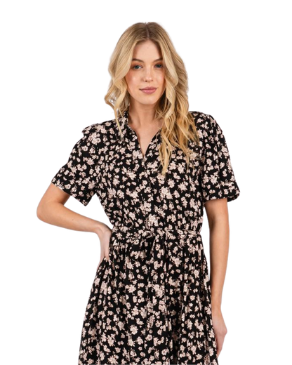 Vestido estampado floral